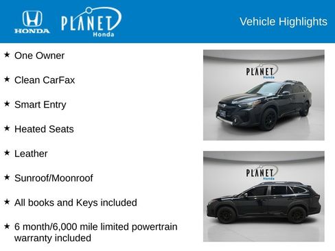 Used 2024 Subaru Outback Limited XT w/ Popular Package #2 AWD/4WD image 4