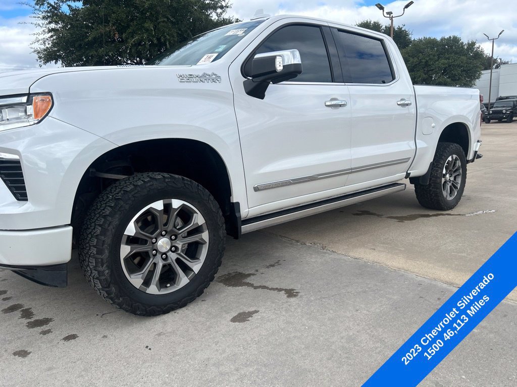 Used 2023 Chevrolet Silverado 1500 High Country w/ Technology Package AWD/4WD 360° Tour