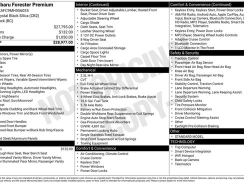 Used 2021 Subaru Forester Premium image 5