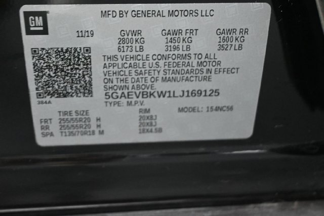 Used 2020 Buick Enclave Premium w/ Sun and Sites Package AWD/4WD image 37