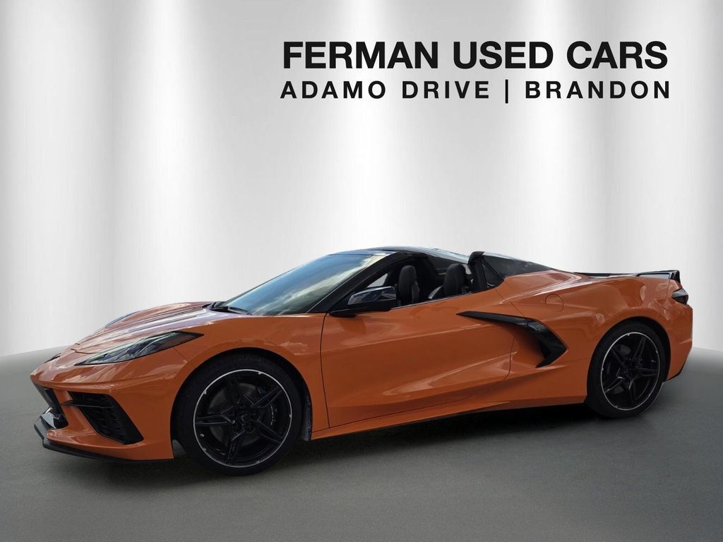 Used 2022 Chevrolet Corvette Stingray Premium Conv w/ Z51 Performance Package RWD image 1