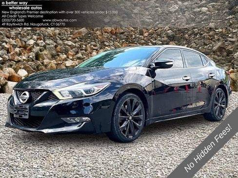 Used 2018 Nissan Maxima SR w/ Midnight Edition FWD image 1