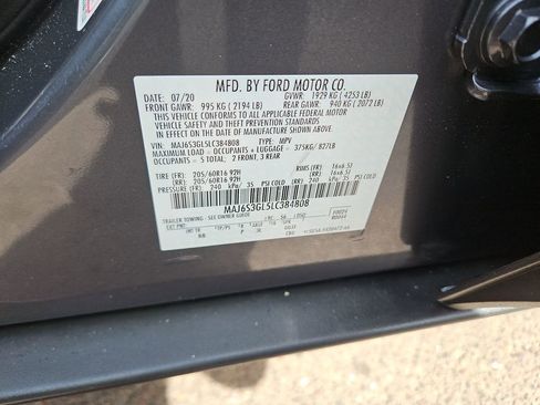 Used 2020 Ford EcoSport SE AWD/4WD image 30