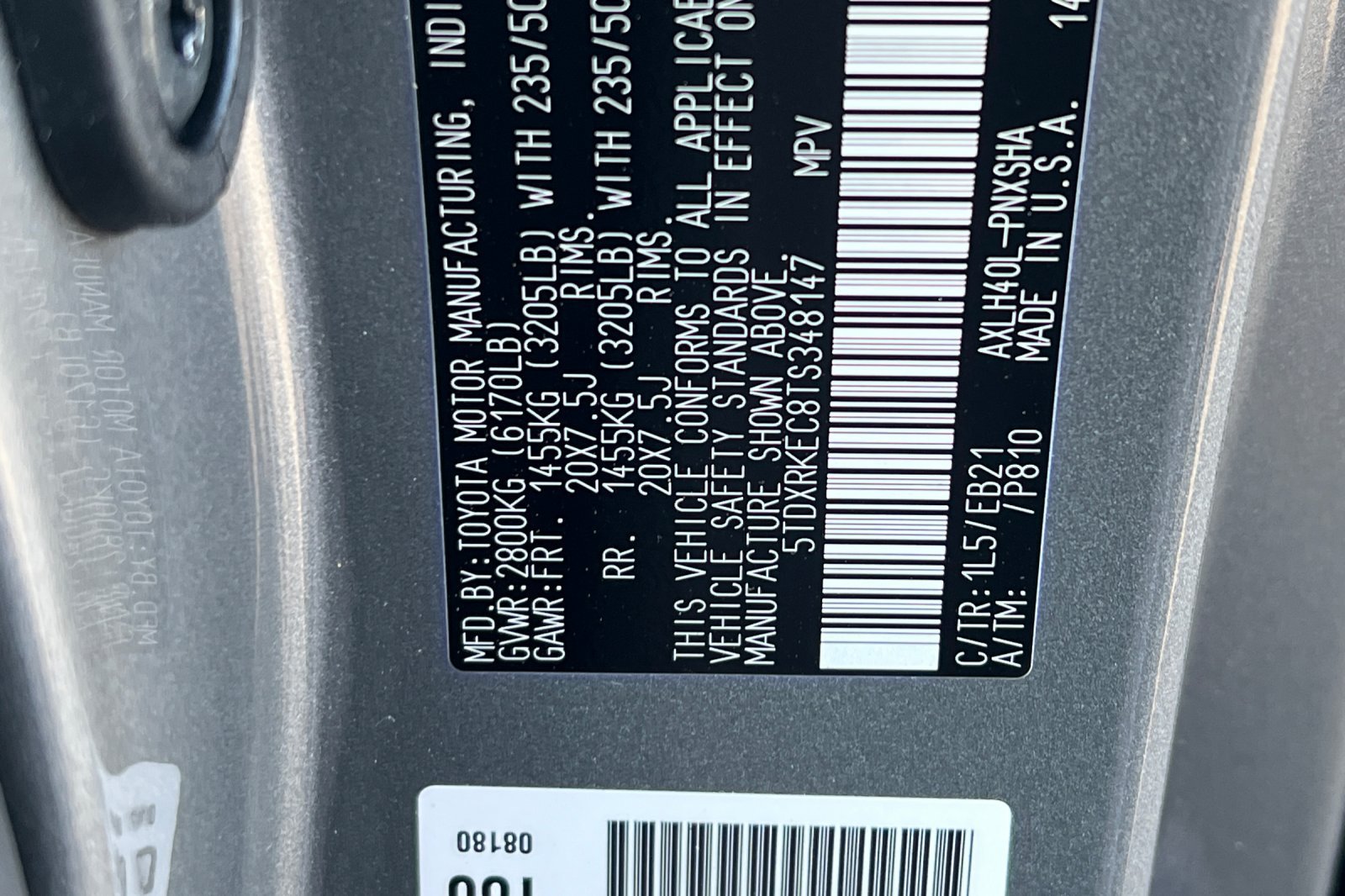 Certified 2026 Toyota Sienna XSE FWD image 27