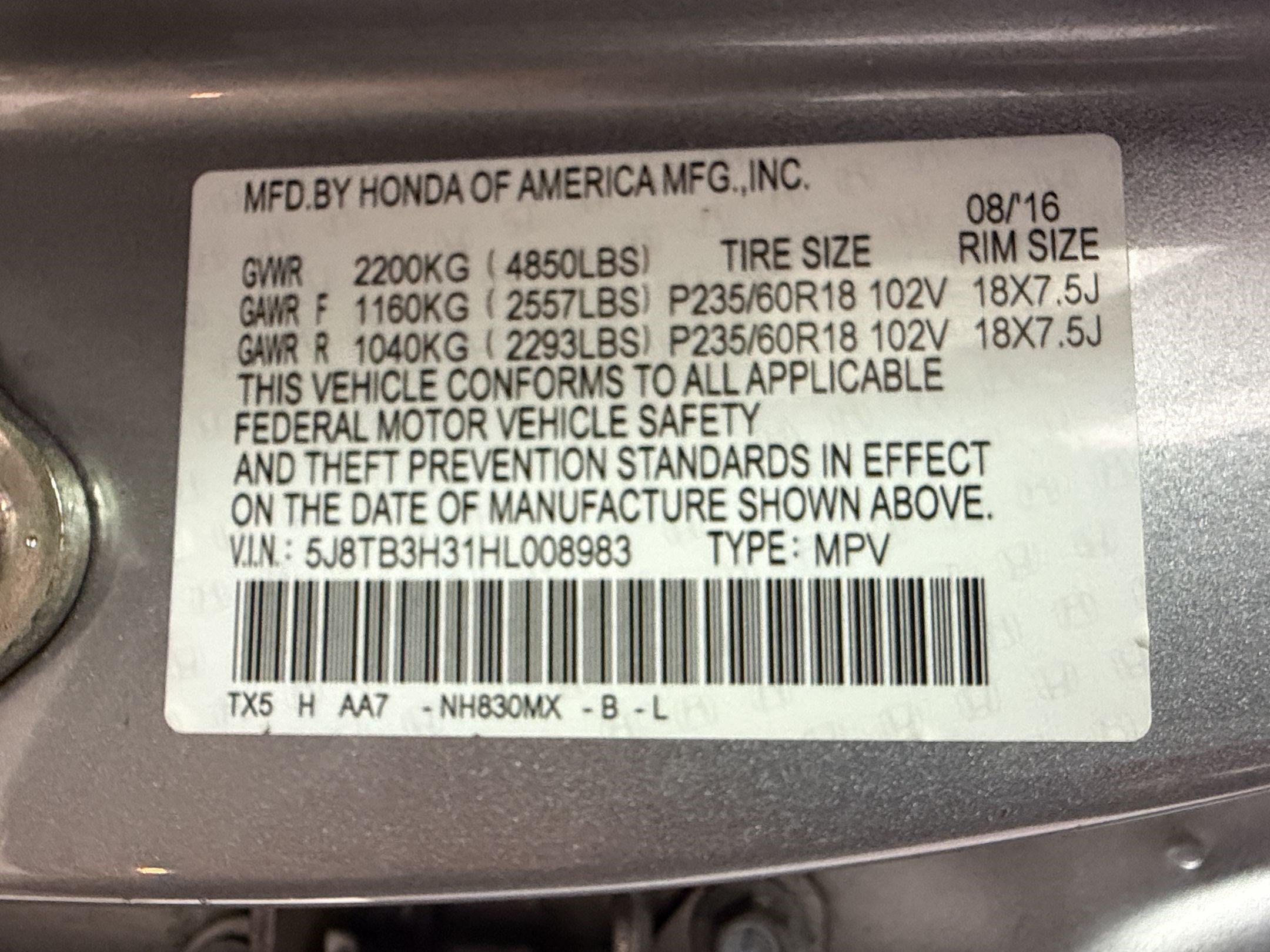 Used 2017 Acura RDX FWD image 25