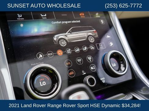 Used 2021 Land Rover Range Rover Sport HSE Dynamic AWD/4WD image 61
