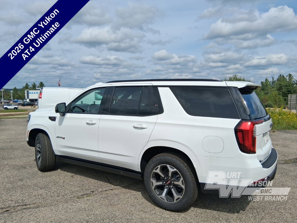 New 2026 GMC Yukon AT4 Ultimate w/ LPO, Floor Liner Package AWD/4WD image 3