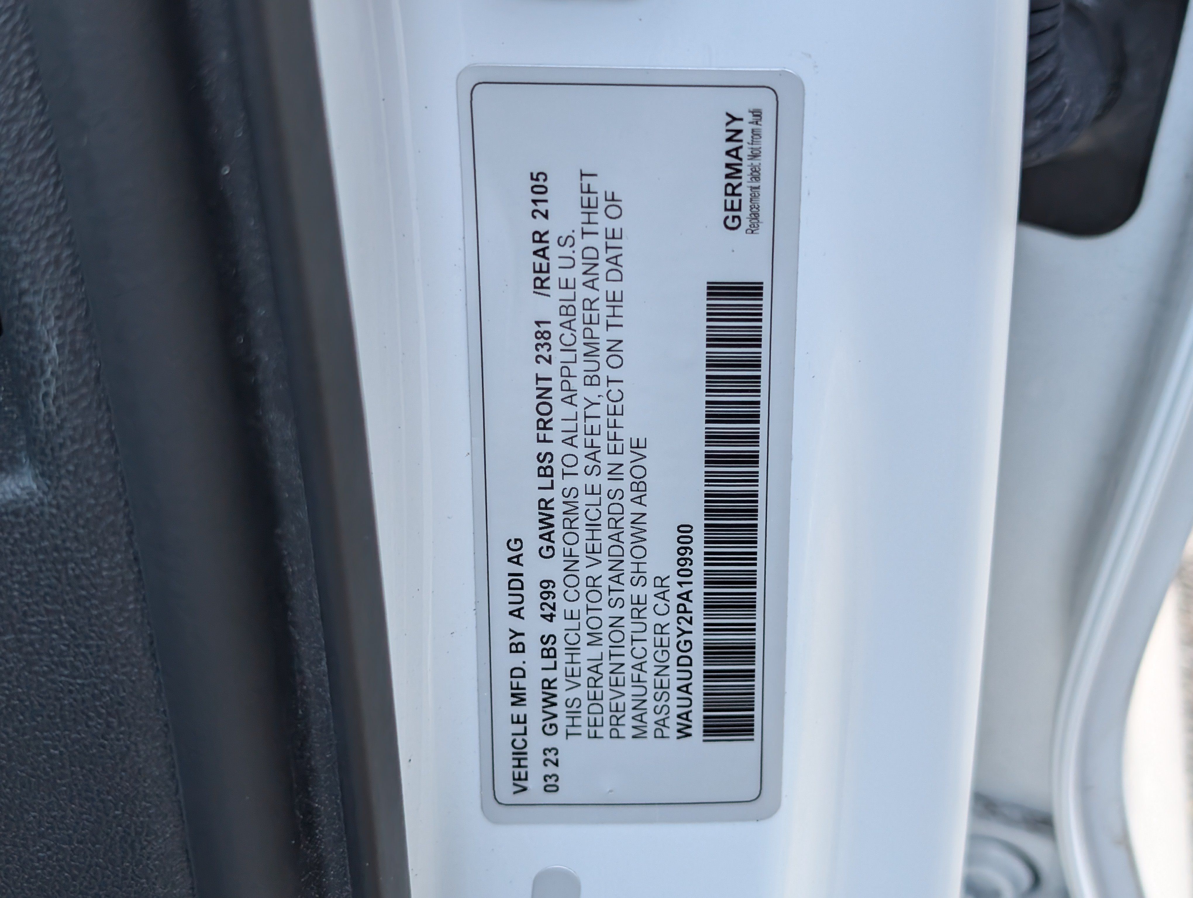 Used 2023 Audi A3 2.0T Premium w/ Convenience Package FWD image 39