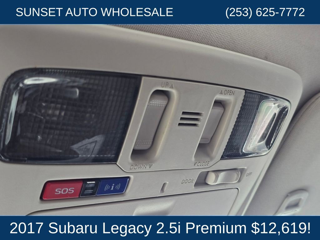 Used 2017 Subaru Legacy 2.5i Premium w/ Moonroof Package AWD/4WD image 37