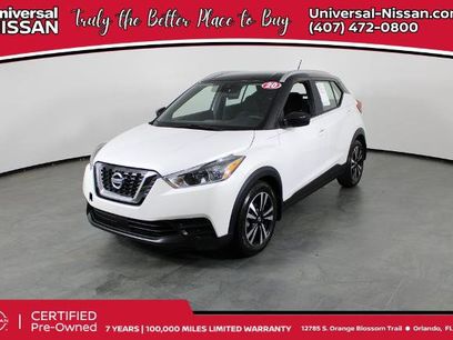 Certified 2020 Nissan Kicks SV