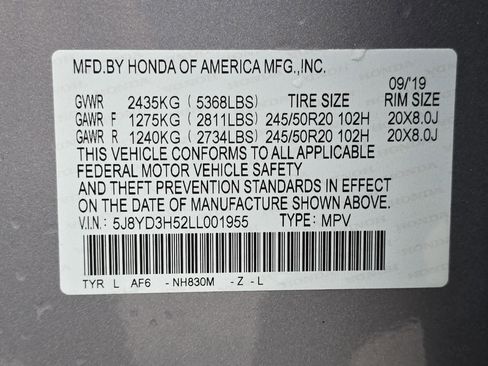 Used 2020 Acura MDX FWD w/ Technology Package image 38