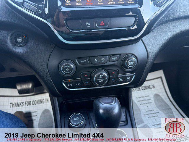 Used 2019 Jeep Cherokee Limited AWD/4WD image 17