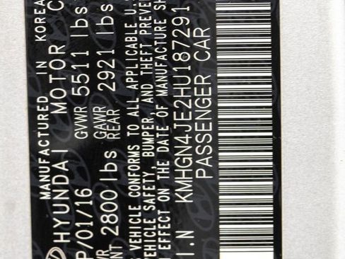 Used 2017 Genesis G80 3.8 w/ Option Group 03 image 46