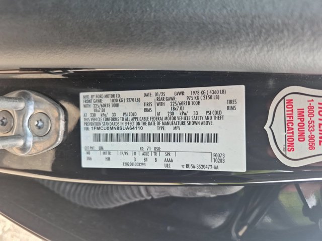 Used 2025 Ford Escape ST-Line FWD image 35