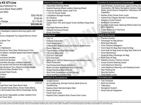 Used 2025 Kia K5 GT-Line image 16