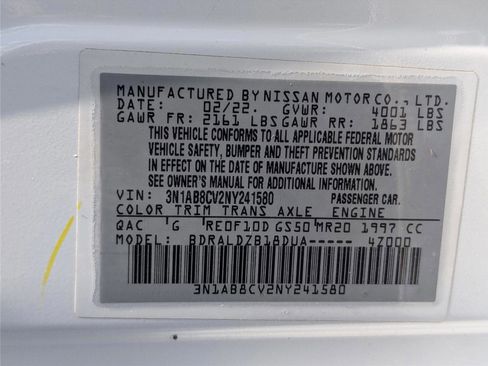 Used 2022 Nissan Sentra SV image 25