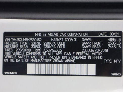 Used 2021 Volvo XC40 T5 R-Design image 56