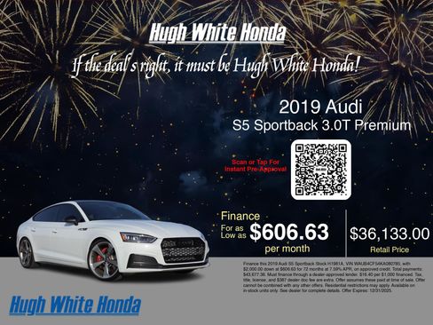 Used 2019 Audi S5 Premium Plus w/ Premium Plus image 3