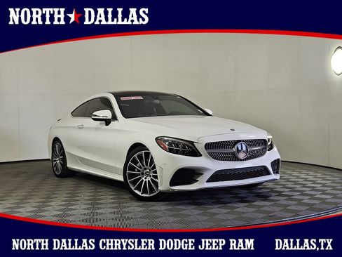 Used 2021 Mercedes-Benz C 300 Coupe w/ AMG Line image 1