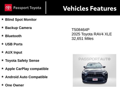 Used 2025 Toyota RAV4 XLE AWD/4WD image 10