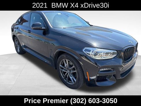 Used 2021 BMW X4 xDrive30i w/ Executive Package AWD/4WD image 1