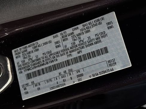 Used 2021 Ford Escape SEL AWD/4WD image 28