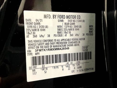 Used 2021 Ford Mustang Mach-E Select w/ Comfort/Technology Package image 43