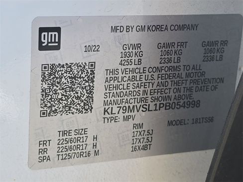 Certified 2023 Chevrolet TrailBlazer ACTIV w/ Convenience Package image 35