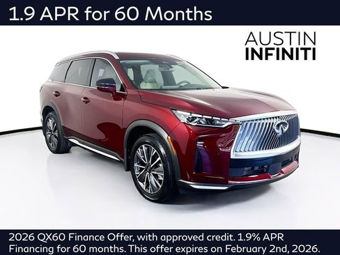 New 2026 INFINITI QX60 Luxe w/ Cargo Package image 1