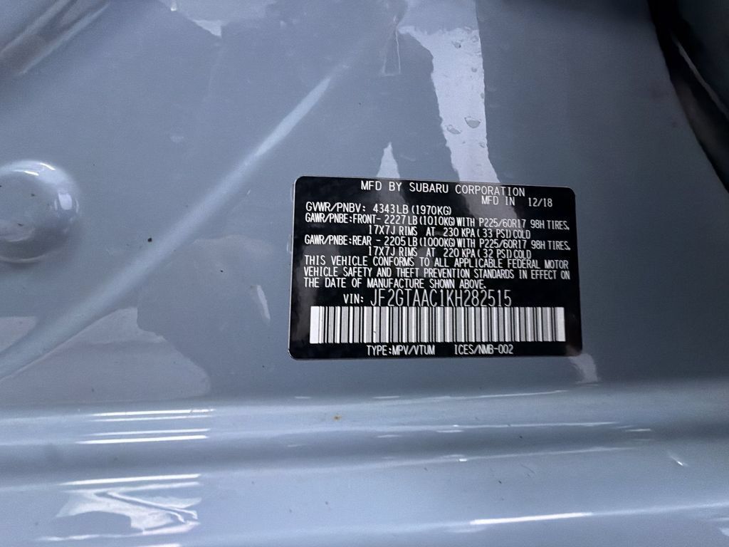 Used 2019 Subaru Crosstrek 2.0i AWD/4WD image 15