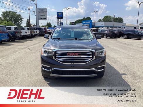 Used 2019 GMC Acadia SLE w/ Driver Alert Package I AWD/4WD image 2