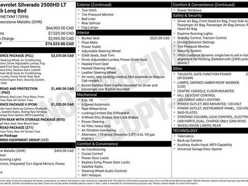 Used 2022 Chevrolet Silverado 2500 LT w/ Convenience Package AWD/4WD image 13