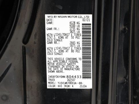 Used 2021 Nissan NV 2500 S image 60