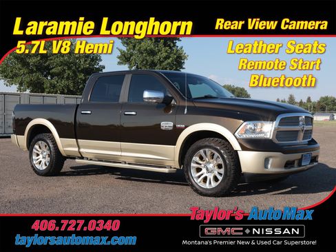 Used 2013 RAM 1500 Laramie Longhorn w/ Protection Group AWD/4WD image 1