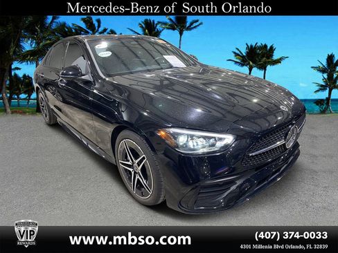 Used 2023 Mercedes-Benz C 300 Sedan w/ AMG Line w/ Night Package image 1