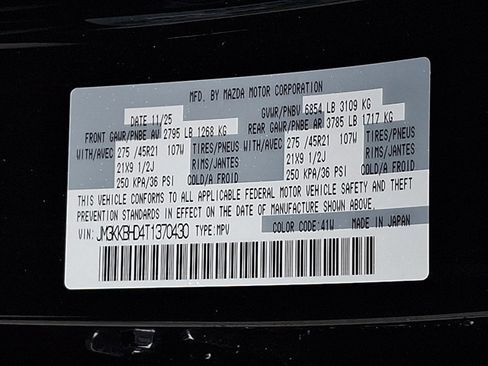 New 2026 MAZDA CX-90 3.3 Turbo w/ Preferred Package image 22