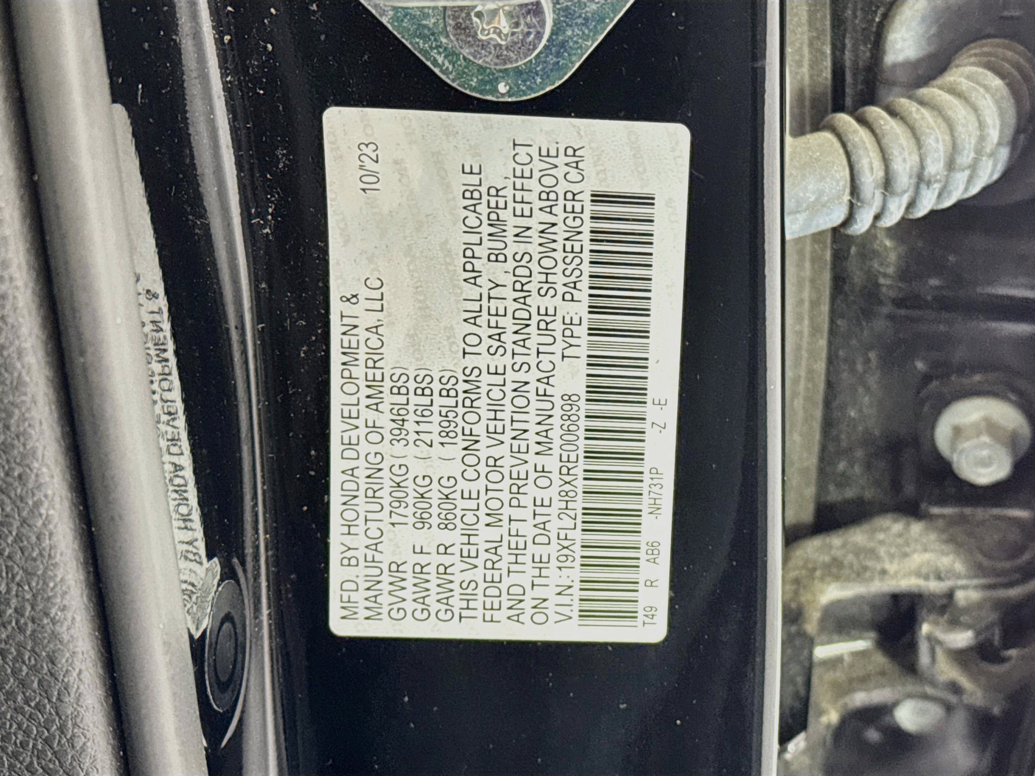 Certified 2024 Honda Civic Sport image 29