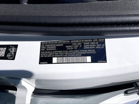 New 2026 Volvo XC60 B5 Plus w/ Climate Package AWD/4WD image 36