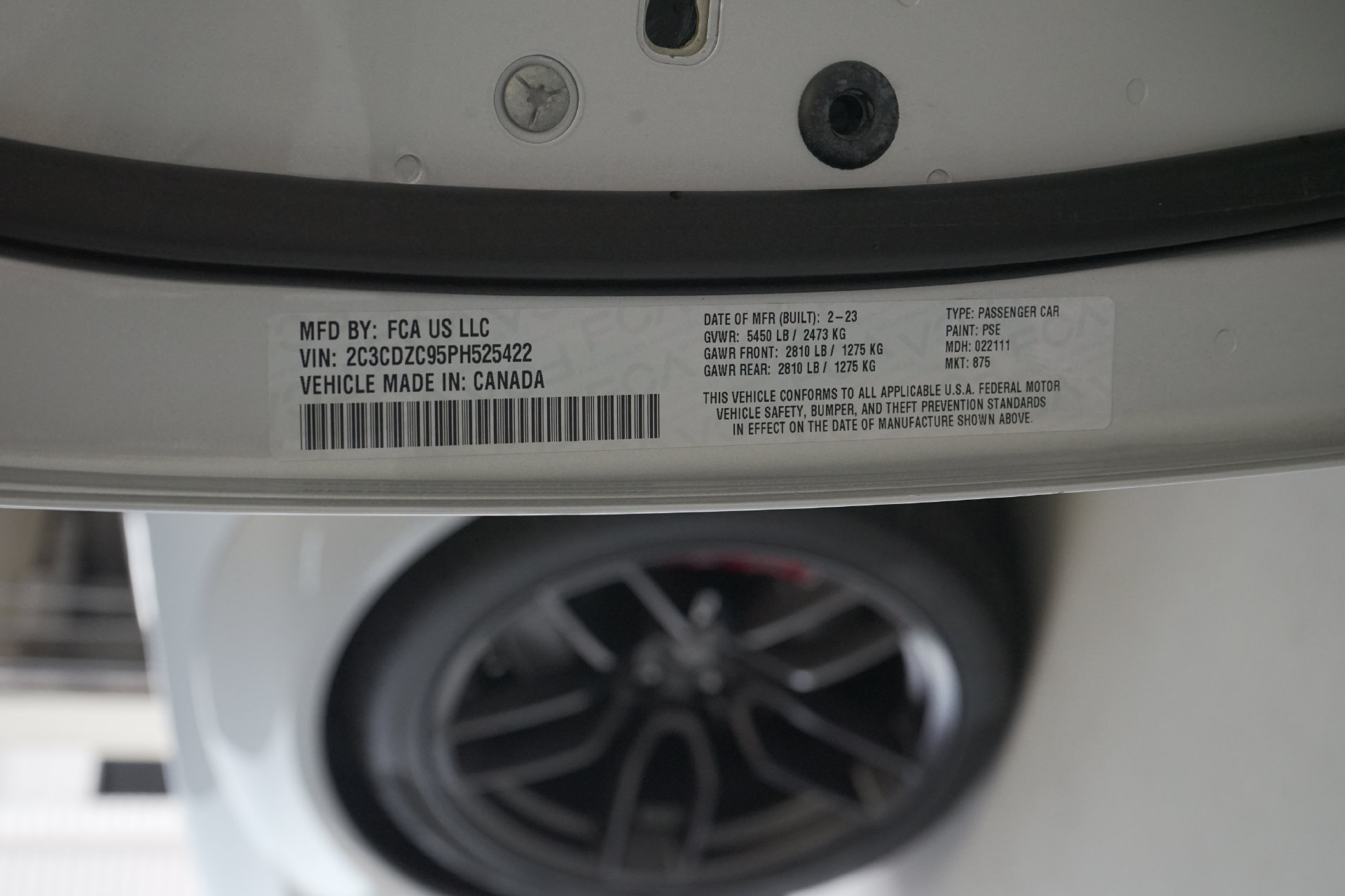 Used 2023 Dodge Challenger SRT Hellcat RWD image 22