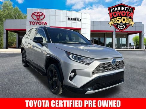 Certified 2021 Toyota RAV4 XSE image 1