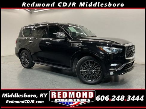 Used 2022 INFINITI QX80 Sensory w/ Cargo Package RWD image 1