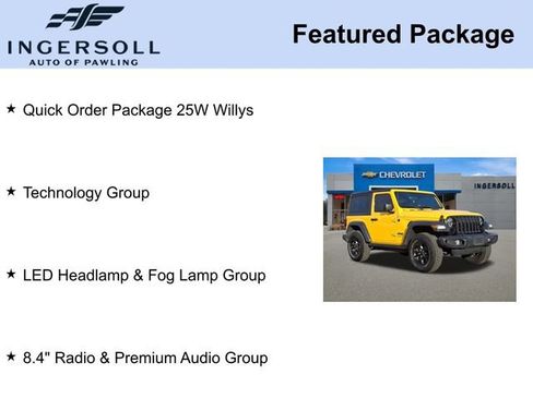 Used 2021 Jeep Wrangler Willys image 8
