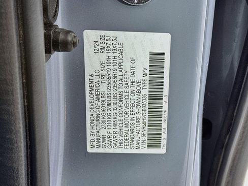 Certified 2025 Honda Odyssey Elite image 35