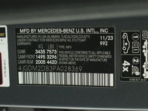 Certified 2023 Mercedes-Benz EQS 450+ SUV image 16