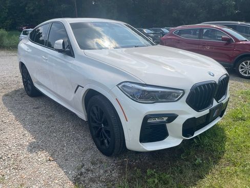 Used 2021 BMW X6 M50i w/ Executive Package AWD/4WD image 1