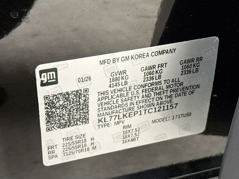 New 2026 Chevrolet Trax ACTIV w/ Sunroof Package image 35