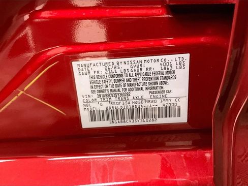 Certified 2025 Nissan Sentra SV image 29