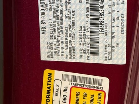 New 2025 Ford Mustang GT Premium image 26