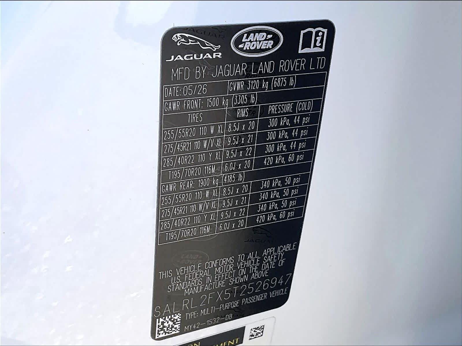New 2026 Land Rover Discovery Dynamic SE AWD/4WD image 35