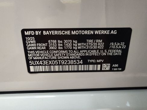 New 2026 BMW X6 M60i image 15